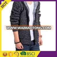 Cardigan knitwear winter model smart v neck sexy 2016 men sweater