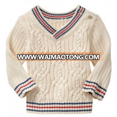 cotton infant cable knit jumper